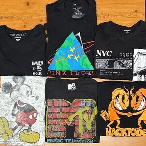 Lot of 6 UEC Men’s T Shirts